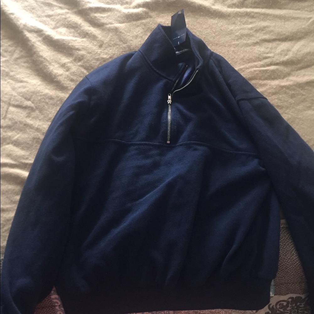 brandy melville sweater half zip